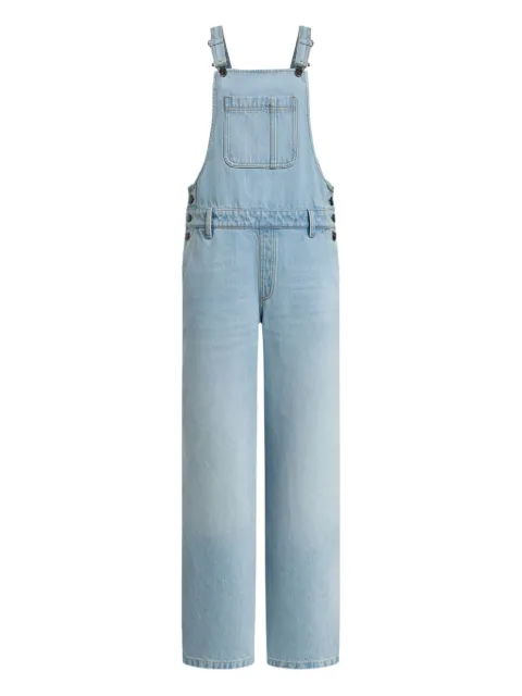 12 STOREEZ denim strap jumpsuit Blue 131180