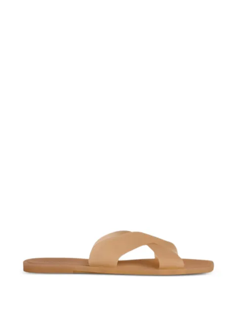 12 STOREEZ cross-strap sandals Neutrals 131366