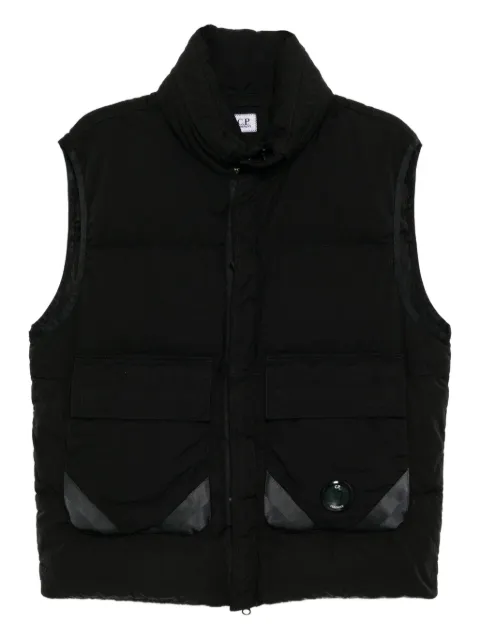 C.P. Company pocket padded vest Black 19CMVE028A006369M