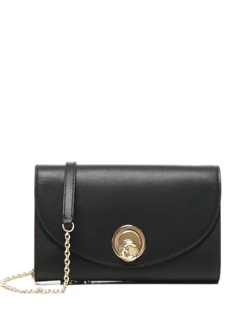 Coccinelle small Nikla leather shoulder bag Black E1TOB150101