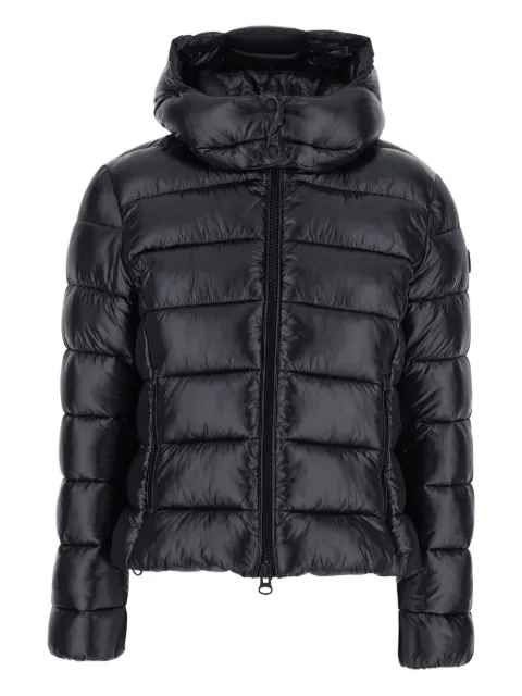 Save The Duck quilted hoodie Black D31470WLOVE21