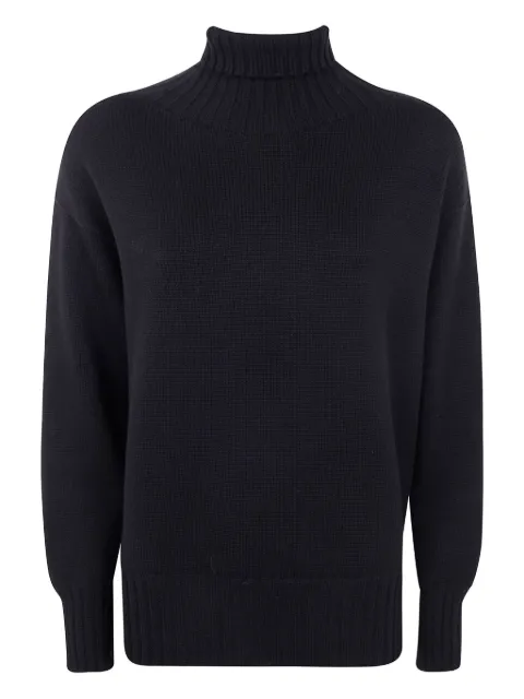 Drumohr turtleneck wool sweater Black L5MN404L097