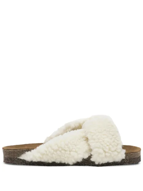 Flattered Lou Teddy flat sandals Neutrals 20020314106015