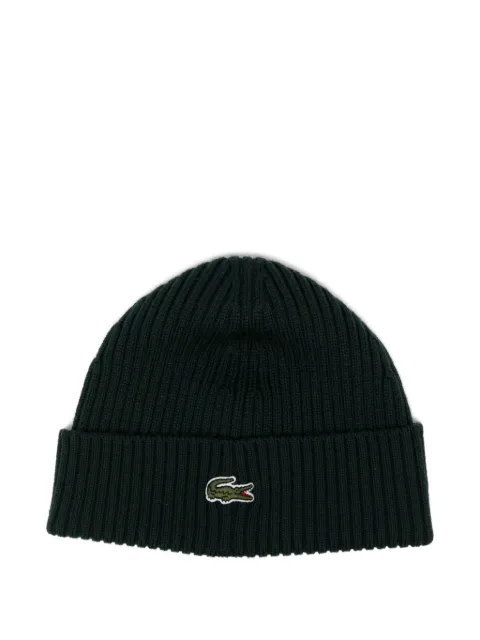 Lacoste logo-embroidered beanie Green RB000100YZP