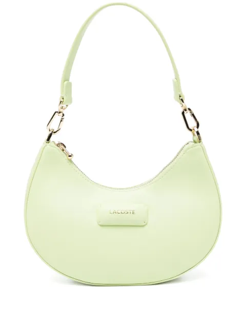 Lacoste logo-appliqué half-moon bag Green NF5154AUR86