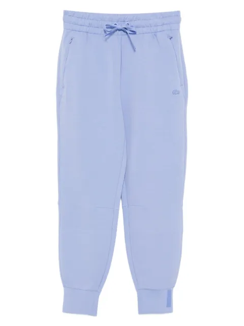 Lacoste logo-plaque track pants Blue XF0343005QD