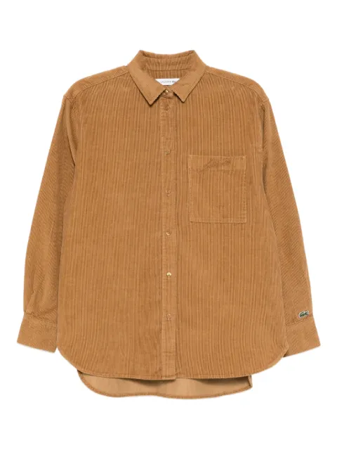 Lacoste long-sleeved shirt Brown CF533600DPC