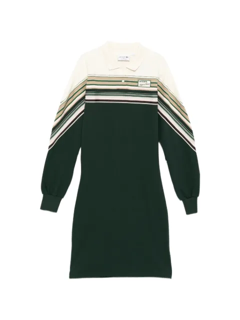 Lacoste striped mini dress Green EF540800F2I