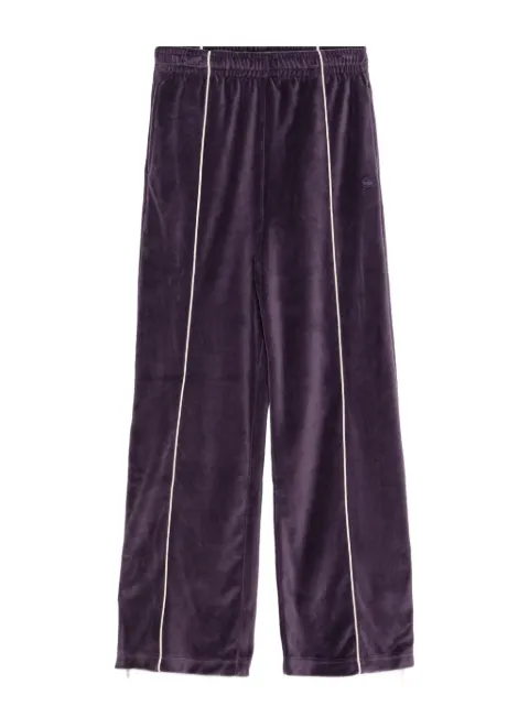 Lacoste logo-embroidered trousers Purple XF527300ZSV