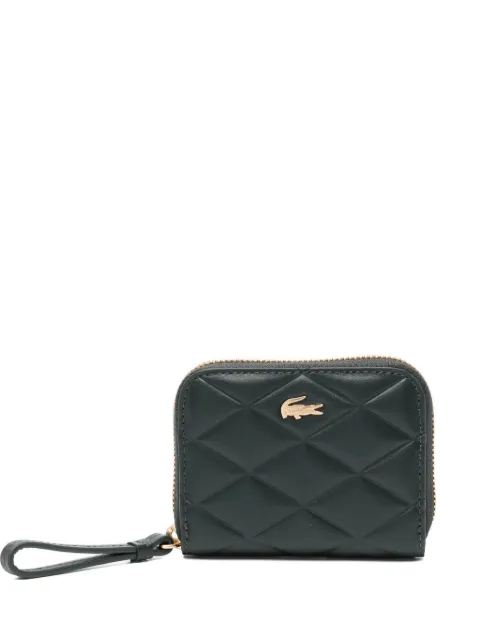 Lacoste zipped coin wallet Green NF5120EEB43