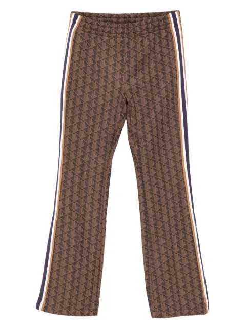 Lacoste monogram trousers Brown XF9313009I4