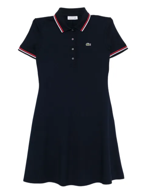 Lacoste polo-collar dress Blue EF528800DB3
