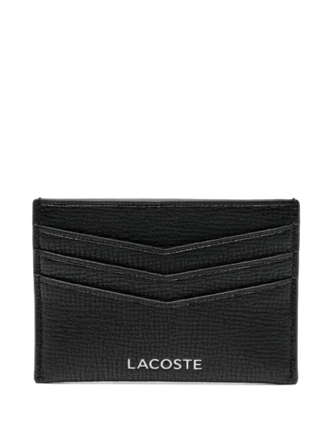 Lacoste leather card holder Black NH5056OI000