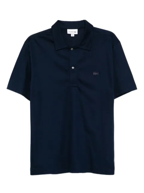 Lacoste logo-embroidered polo shirt Blue DH592800166