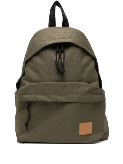 Lacoste logo-patch backpack Green NU5179ZUN62