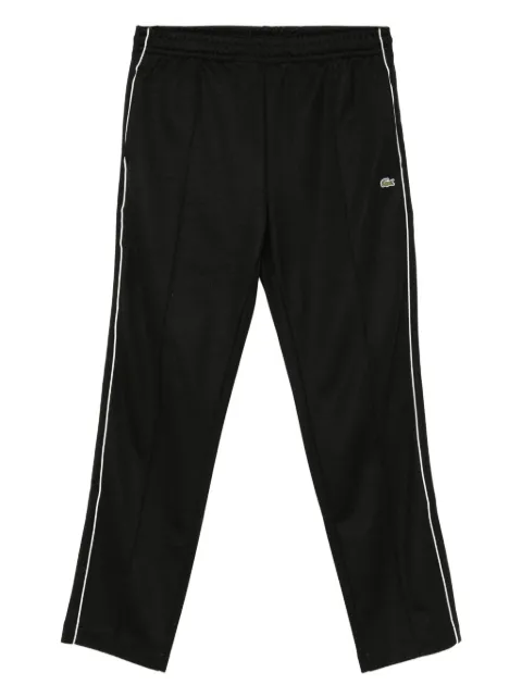 Lacoste logo-patch track pants Black XH141200031