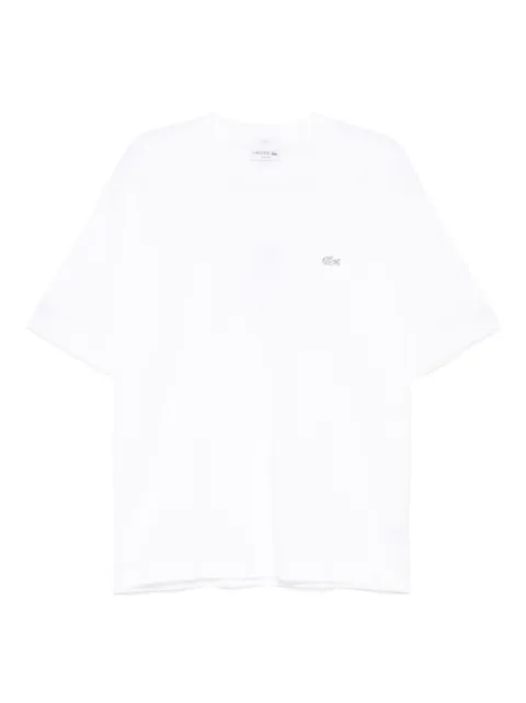 Lacoste logo-embroidered T-shirt White TH7744