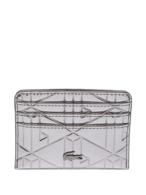 Lacoste monogram cardholder Metallic NF5137HNR53