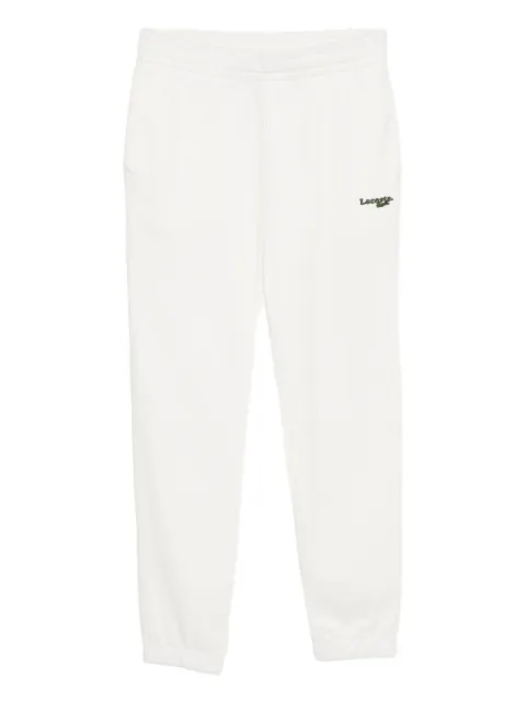 Lacoste logo-embroidered track trousers White XF76040070V