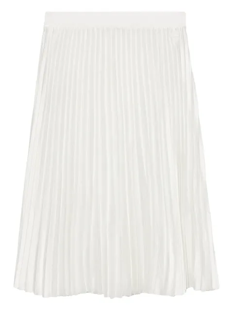 Lacoste logo-embroidered skirt White JF56050070V