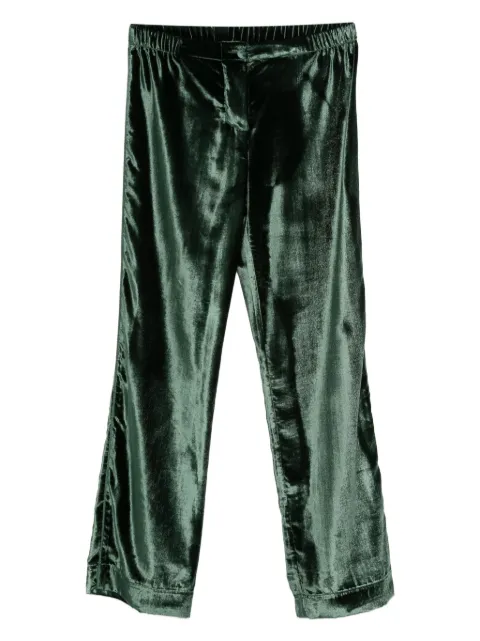 F.R.S For Restless Sleepers velvet elasticated-waist trousers Neutrals PA002086TE80014