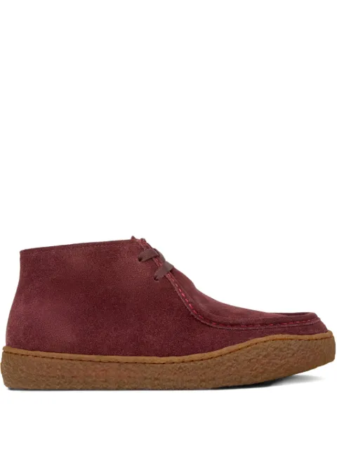 Camper Peu Terreno suede lace-up boots Red K400813001
