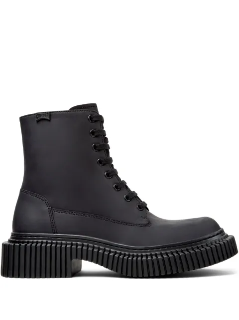 Camper 33mm Berlin lace-up chunky boots Black K400808002