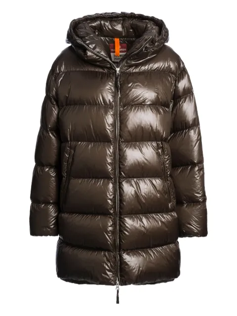 Parajumpers hooded quilted coat Brown 25WMPWPULP33P75