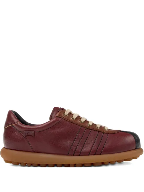 Camper Pelotas leather panelled lace-up sneakers Red K201758007