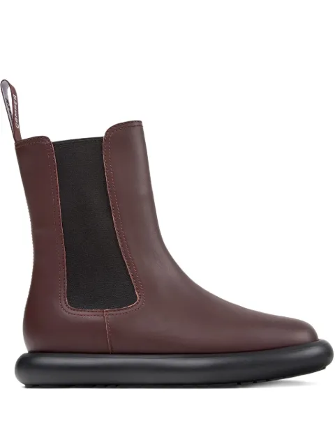 Camper Onda elastic-panelled platform boots Red K400758005