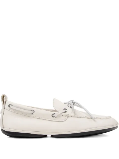 Camper Right Nina leather lace-up loafers White K201848004