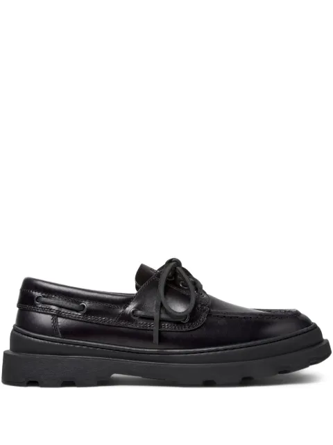 Camper Brutus leather lace-up loafers Black K101067002