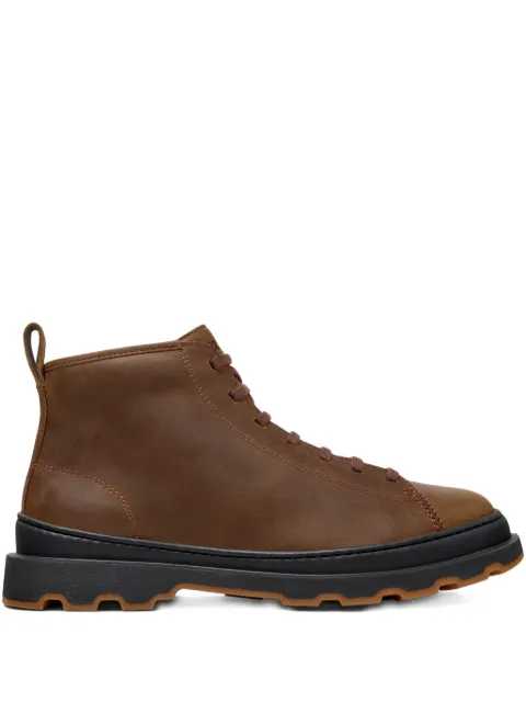 Camper Brutus lace-up chunky-sole hiking boots Brown K300535002