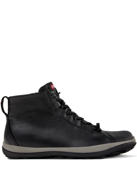 Camper Peu Pista lace-up leather sneakers Black K300287030