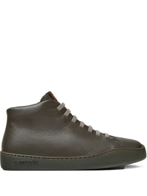 Camper lace-up leather sneakers Green K400422027