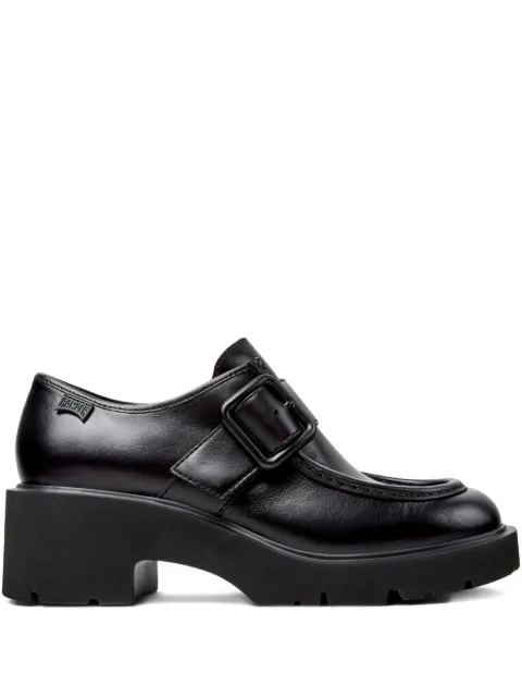 Camper 54mm Milah buckle-fastening platform monk shoes Black K201930001