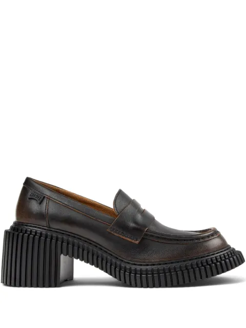 Camper Pix London leather penny loafers Brown K201811004
