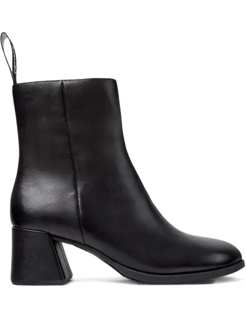 Camper 65mm Kora leather block-heel ankle boots Black K400798001