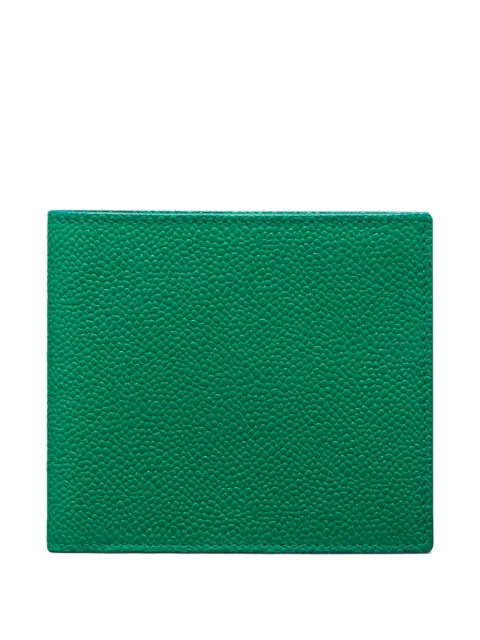Thom Browne pebble-grain bifold wallet Green MAW023A00198