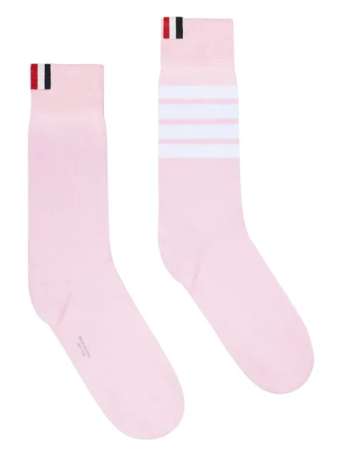 Thom Browne four-bar socks Pink FAS020B01690