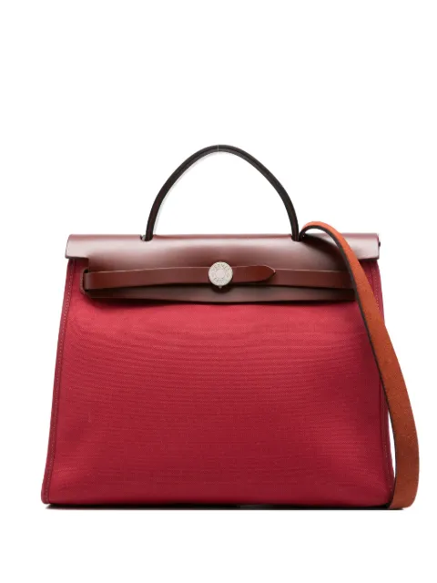 Hermès Pre-Owned Herbag handbag Red DPVC8511