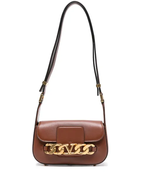 Valentino Garavani Pre-Owned 2024 VLogo shoulder bag Brown WB0K81ZHF