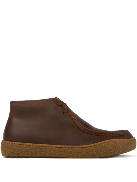 Camper leather lace-up boots Brown K300530004
