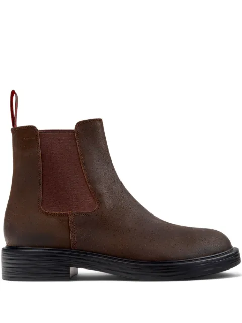 Camper Dean elastic-panel chelsea boots Brown K300492004