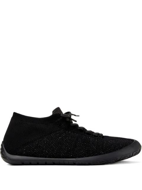 Camper Peu Path knitted lace-up sneakers Black K300476005