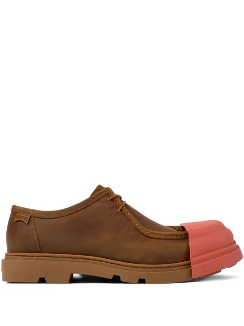 Camper lace-up leather toe-cap shoes Brown K100872027