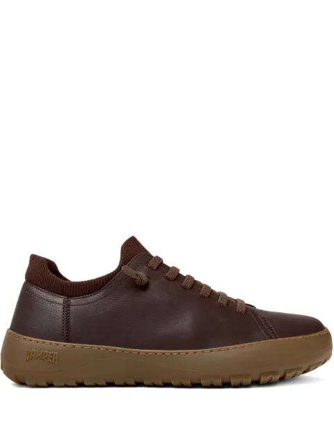 Camper Peu Serra ribbed-collar leather sneakers Brown K101075005