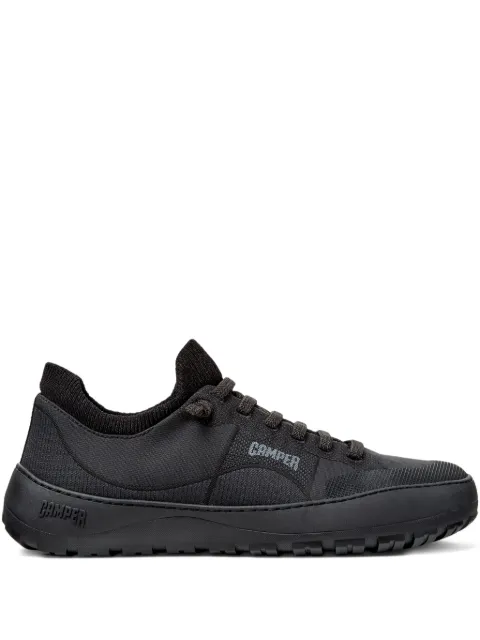 Camper Peu Serra lace-up knit trainers Black K101007005