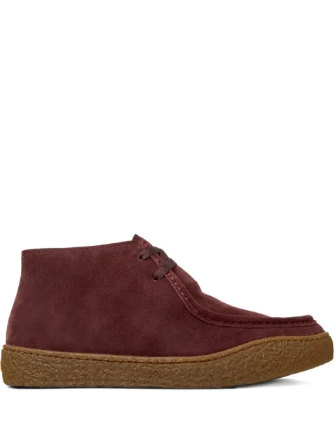 Camper suede lace-up boots Red K300530001