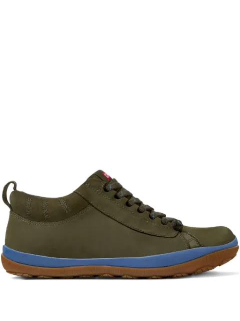 Camper Peu Pist GM lace-up nubuck leather sneakers Green K300285046
